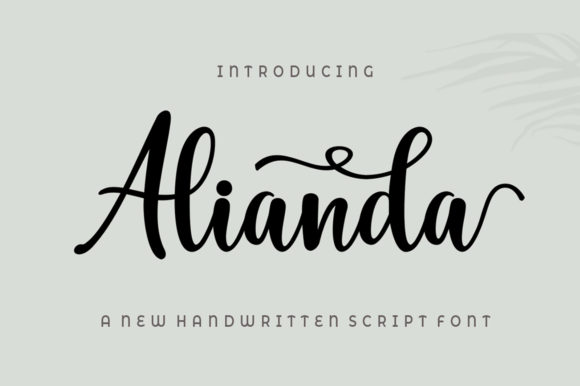 Alianda Script: A Versatile Script Handwritten Font for Dynamic Campaigns