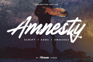 Amnesty: A Script Font That Breathes Life Into Your Handmade Creations