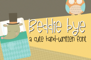 Beddie Bye: A Script Handwritten Font for Creative Campaigns
