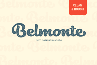 Belmonte: A Script Font for Creative Branding and Design Projects