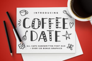 Coffee Date: A Handwritten Font for Warm, Approachable Editorial Design