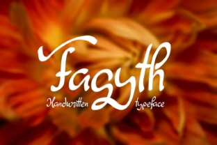 Fagyth: A Script Handwritten Font That Breathes Life into Your Creative Projects