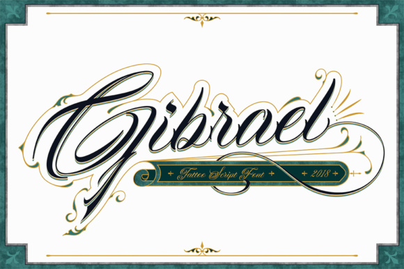 Gibrael: A Script Font for Elegant Editorial Design