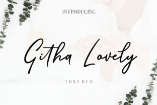 Githa Lovely: A Script Handwritten Font for Elegant Design