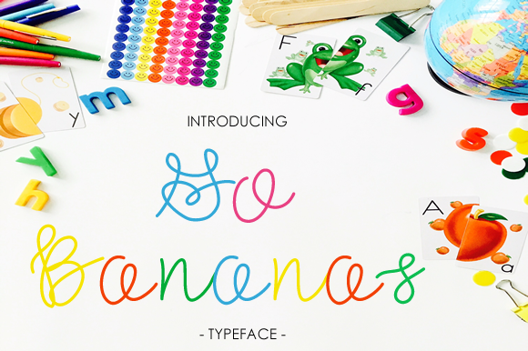 Go Bananas: A Stylish Script Handwritten Font for Designers