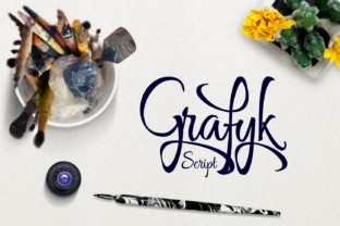 Grafyk: The Script Font That Elevates Your Brand’s Visual Identity