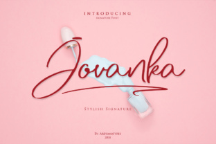 Jovanka Script: A Versatile Script Font for Crafters and Designers