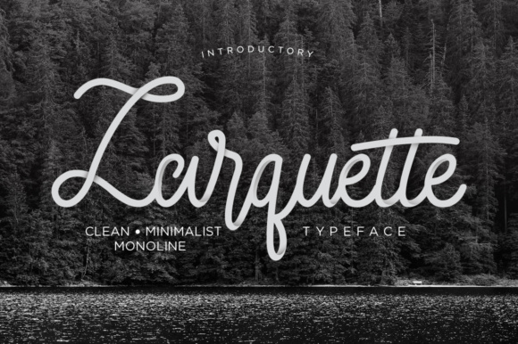 Larquette: A Script Handwritten Font for Dynamic Brand Campaigns