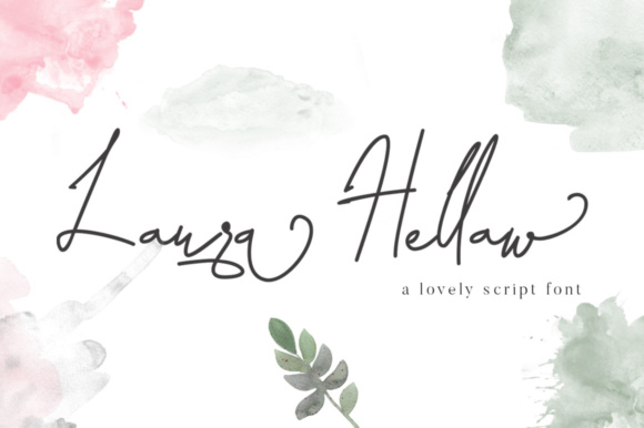 Laura Hellaw Script Font for Creative Designers