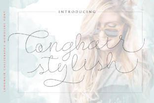 Longhair: A Script Font for Modern Editorial Design