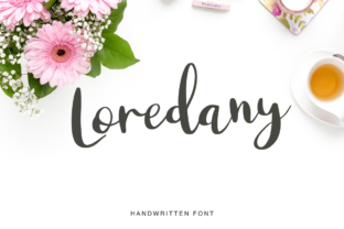 Loredany Script: A Beautiful Font for Handmade Branding