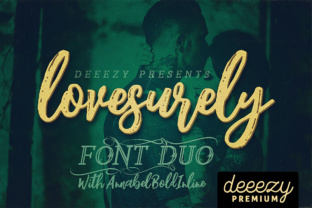 Lovesurely: A Script Handwritten Font for Vintage Branding