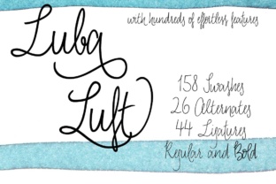 Luba Luft Bold: The Script Font That Elevates Brand Storytelling