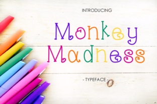Monkey Madness: A Script Handwritten Font for Creative Crafters
