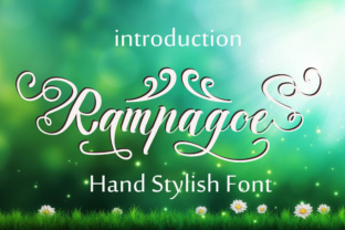 Rampagoe: The Script Handwritten Font for Stunning Digital Campaigns