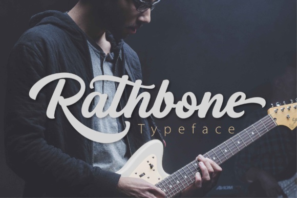 Rathbone: A Script Handwritten Font for Creative Crafters