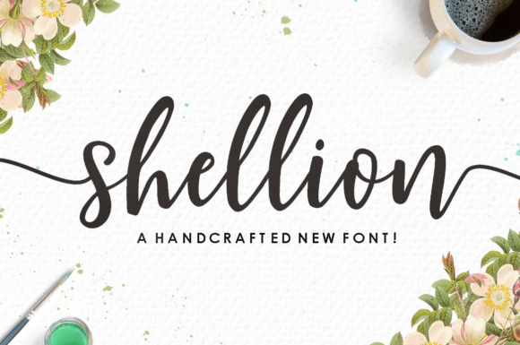 Shellion: The Script Font That Elevates Your Brand’s Visual Identity