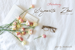 Signarita Zhai: A Script Handwritten Font for Creative Branding