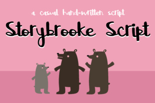 Storybrooke Script: A Playful Font for Modern Web Design