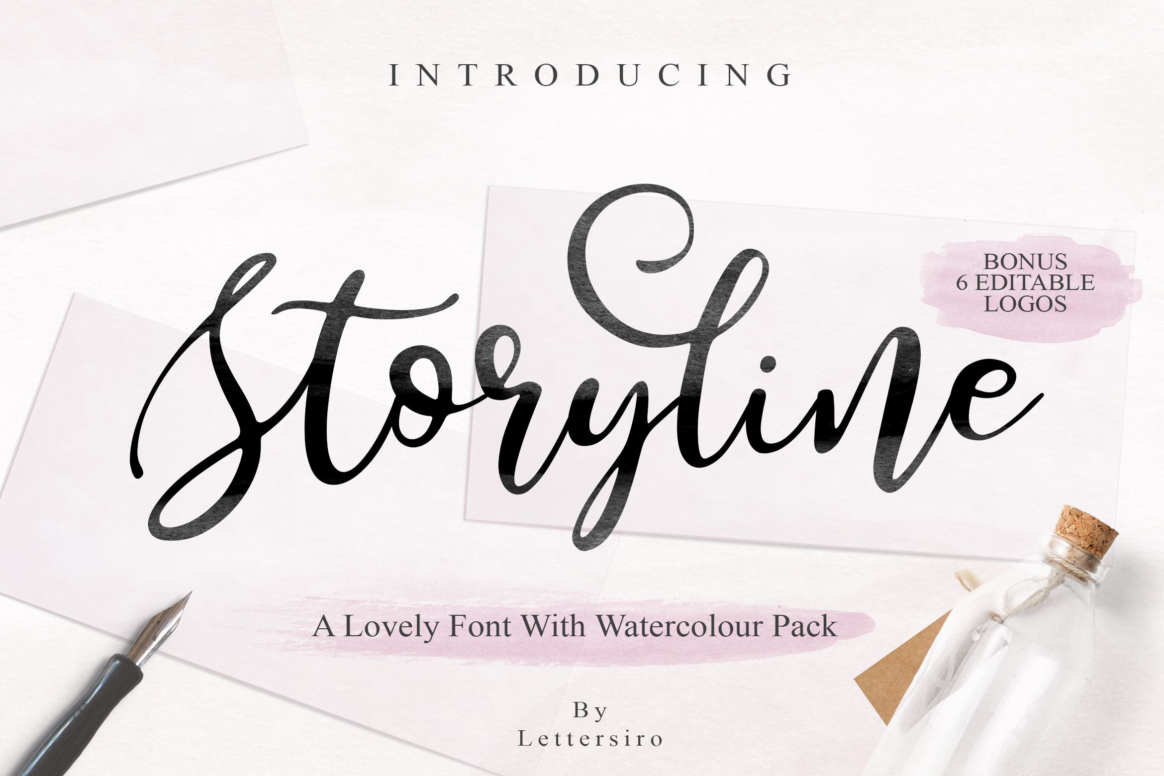 Storyline: The Script Handwritten Font That Elevates Your Brand