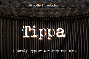 Tippa: A Retro Typewriter Font for Bold Branding