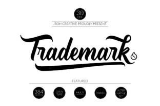 Trademark: A Script Handwritten Font for Bold Branding