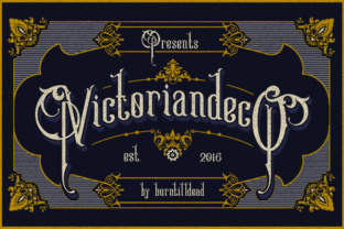 Victoriandeco: A Serif Font That Elevates Your Handmade Creations