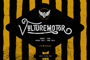 Vulturemotor: A Handmade Sans Serif Font for Editorial Design