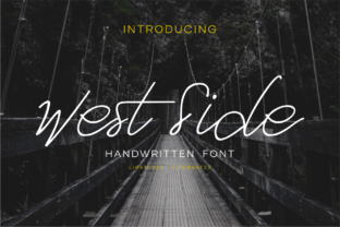 West Side: The Script Font That Elevates Your Brand’s Visual Story