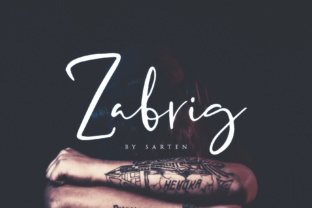 Zabrig: A Script Handwritten Font That Elevates Brand Identity
